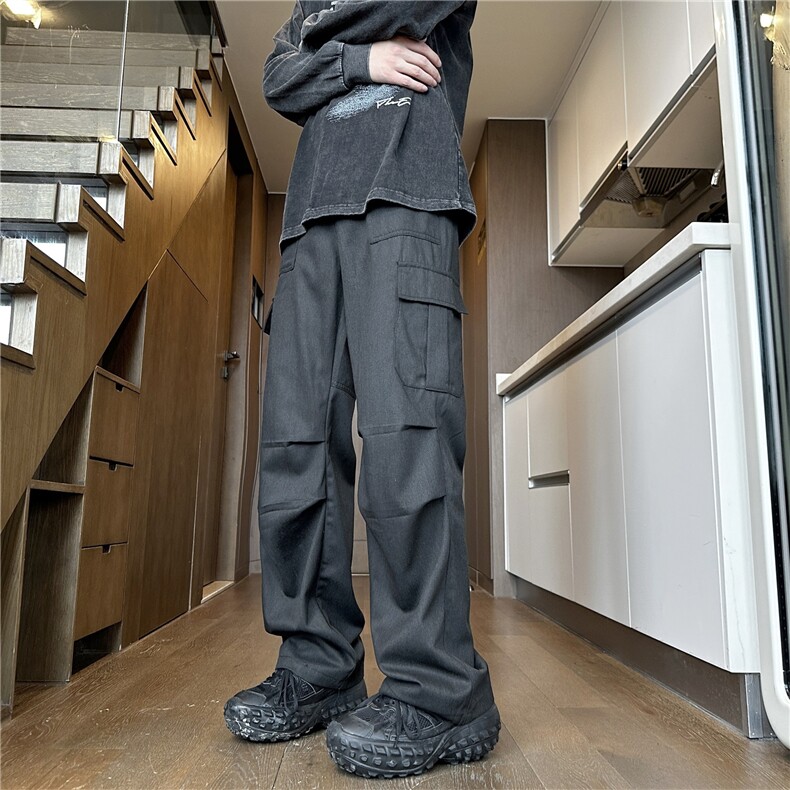 水洗棉工装裤抖音可送样A061-AX00717-P45,男装工装外套,电商A061