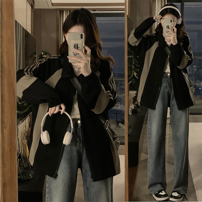 2025秋上新潮牌连帽冲锋衣夹克外套宽松休闲户外登山服 C787-P100图片