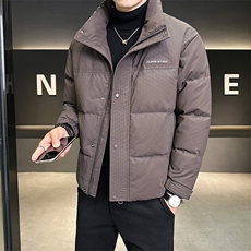 皮羽绒服男冬季2025新款加厚男装外套A313-8635-P225298，男装羽绒服，电商A313