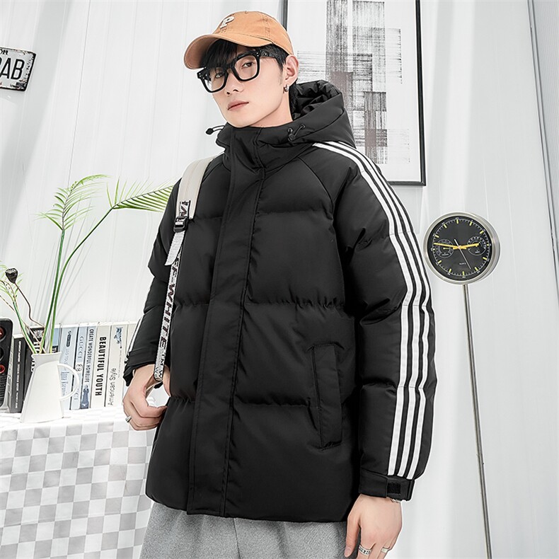 2025冬季棉衣青年男外套加厚潮牌ins连帽青春流行潮流MY8202-P60,男装棉衣,星座1402-1