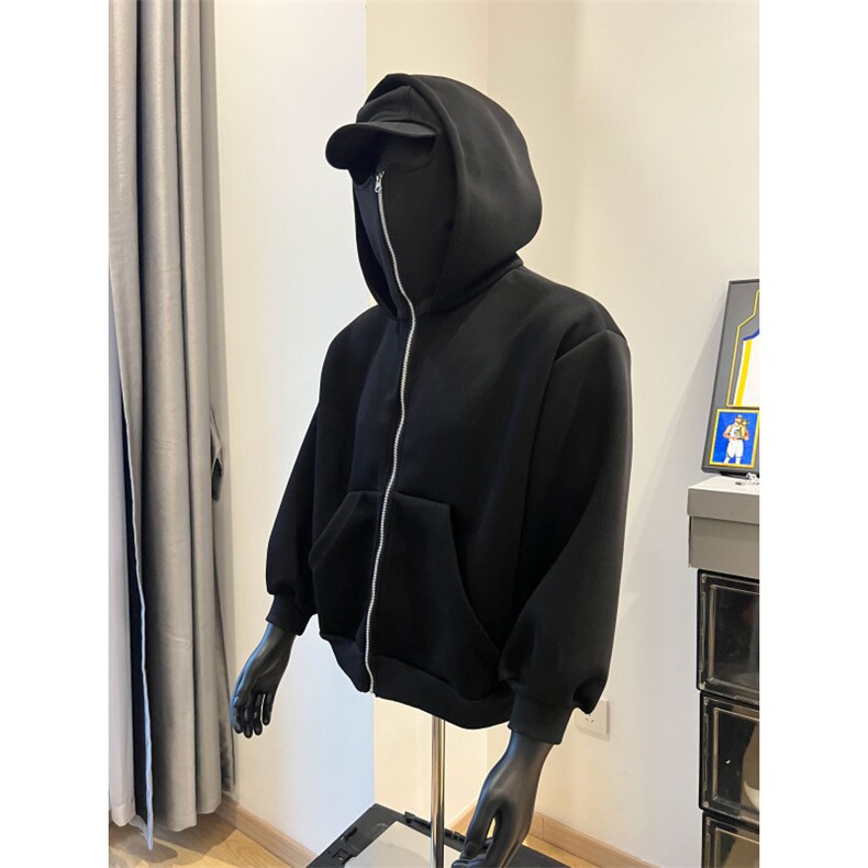 杭州质量 版型原版一比一做法 悍匪双帽卫衣WNW01-P78 加绒88图片