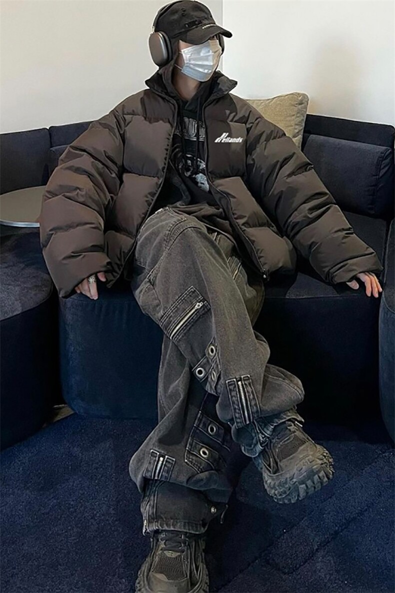 量大优可提供视频冬季棉衣立领HD019-1-MF5006-P50,男装棉衣,电商019-1