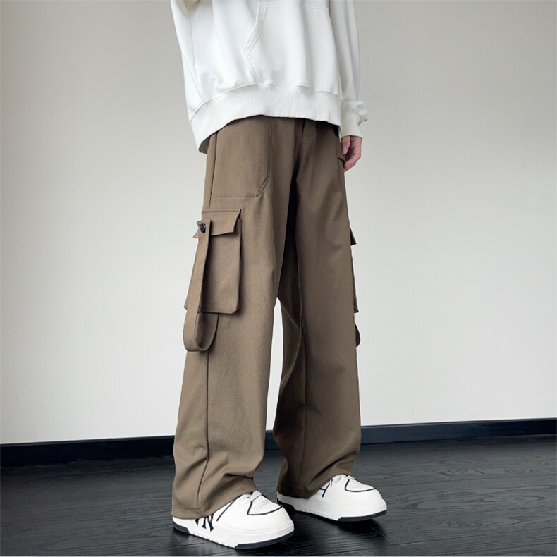 常年备货款男宽松直筒高街潮牌工装休闲长裤K812p55大量备货,男装工装外套,电商D315A