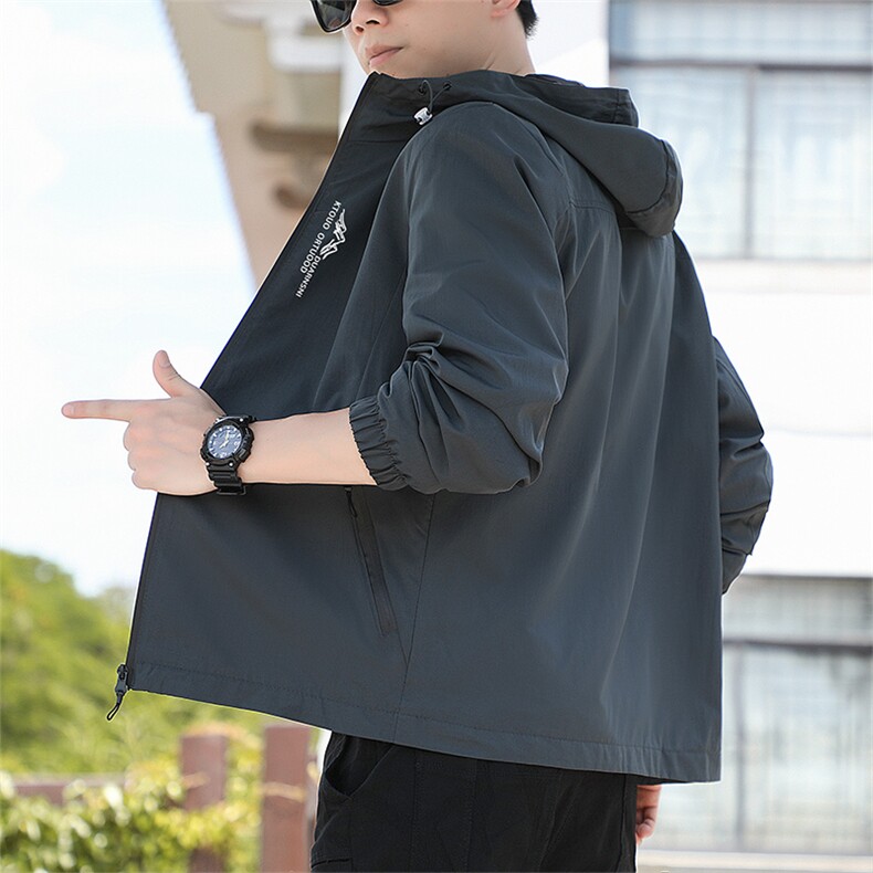 2025春季青少年男士休闲登山服户外山峰外套连帽夹克JK9979-P30,男装夹克,星座1402-1