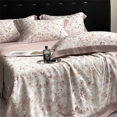 新款60s兰精天丝镂空系列夏被套件，被套/被芯，一起卖家纺