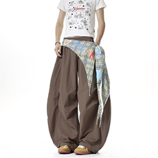 (现货)1218(原611-3)BK3078特价P46美式复古屁帘拼接工装裤，男装工装外套，星座1218（原611-3）