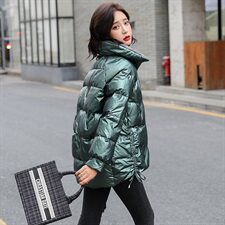 2020冬季新款时尚百搭舒适保暖白鸭绒羽绒服，女装羽绒服，姿萝菲