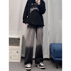 渐变修身牛仔裤美式高街vibe裤子XZ310A-4-NZ11-P55，男装牛仔裤，星座310A-4