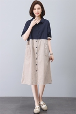 希色春季专柜正品新品女31L2040休闲女款百搭时尚连衣裙原1799，女装连衣裙，江忆布依