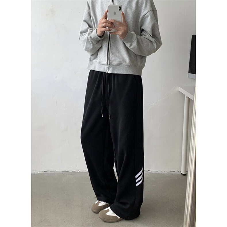 美式高街小众休闲裤男个性百搭设计感卫裤K3110/P32,男装休闲裤,电商D202-1