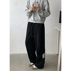 美式高街小众休闲裤男个性百搭设计感卫裤K3110/P32，男装休闲裤，电商D202-1