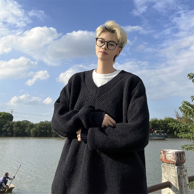 B357P50秋装男装毛衣打底衫时尚宽松男装V领,男装T恤,星座512-6