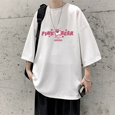 春夏季七分袖t恤男大码五分袖男短袖中袖Q11229-P30，男装T恤，电商A040