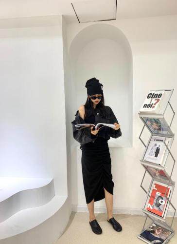 秋季新款 气质长袖水洗牛仔外套,其它,邱小姐