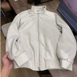 现货DJK8554-批70纯色立领运动外套男女春秋新款夹克图片