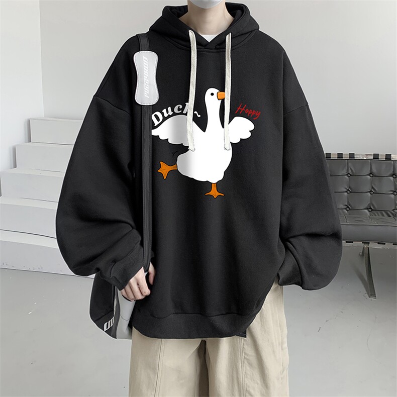 连帽卫衣男大码运动服帽衫外套WY2273-P35 加绒款-P40图片