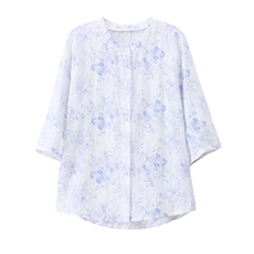 新中式国风盘扣衬衫女士2025春季新款衬衣气质修身上衣，女装大码女装，奕阳依阁