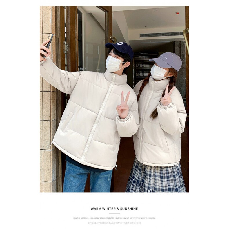 2202#光版高品质手塞棉情侣款冬季保暖立领棉服ins流行,女装棉衣/棉服,星座1210-1