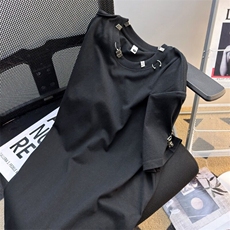 潮牌痞帅炸街t恤男ins潮流美式金属环扣短袖夏小众半袖ST571-P46，男装T恤，星座412-2