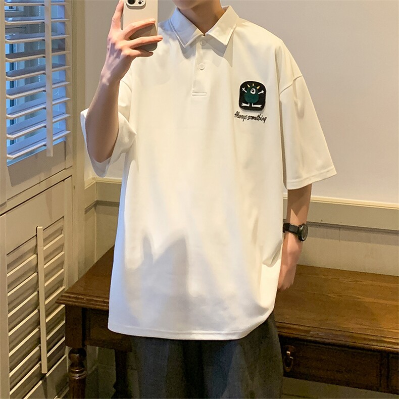 夏季休闲短袖Polo衫男士时尚POLO衫直播高货T恤,男装T恤,电商A409-1