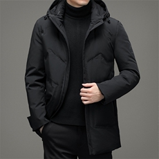 冬季羽绒服男士潮流休闲宽松棉衣厚款保暖连帽外套ZELD9819-P380，男装羽绒服，电商B212（原钱塘6029）