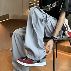DA601-P40夏季休闲裤子男2025新款直筒长裤潮牌工装冲锋裤青少年，男装休闲裤，星座603-2