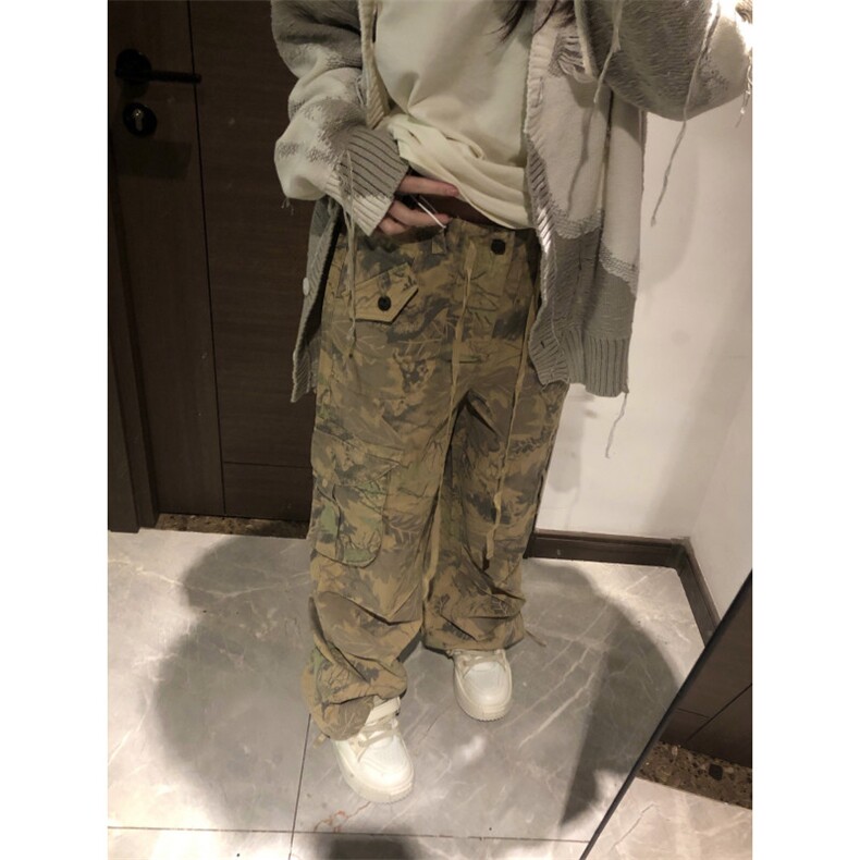 【网图有货】美式复古迷彩工装裤男女降落伞兵裤子MCK01CC-特P50,男装工装外套,星座1007（原301D）