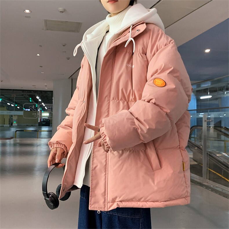 假两件棉服外套男连帽加厚棉衣2199特P90,男装棉衣,电商A309