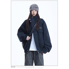 1506A/GTQJ2180/P84美式潮牌做旧帆布工装夹克春季新款立领外套，男装夹克，星座1506A