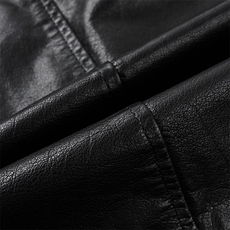 BG-G2863春秋新款海宁男式头层牛皮真皮皮翻领修身休闲皮夹克，男装皮衣，电商B360A（原721A）