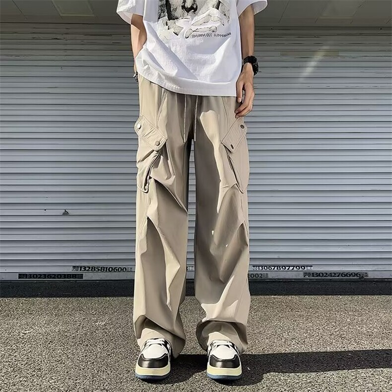 夏季高品质原版工艺工装裤休闲潮流大口袋个性K892p48,男装工装外套,星座1013
