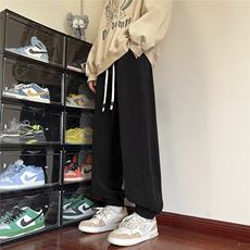 抖音奥利绒加厚休闲裤宽松束脚裤D329-QM653-特P45-控78，男装休闲裤，电商D329