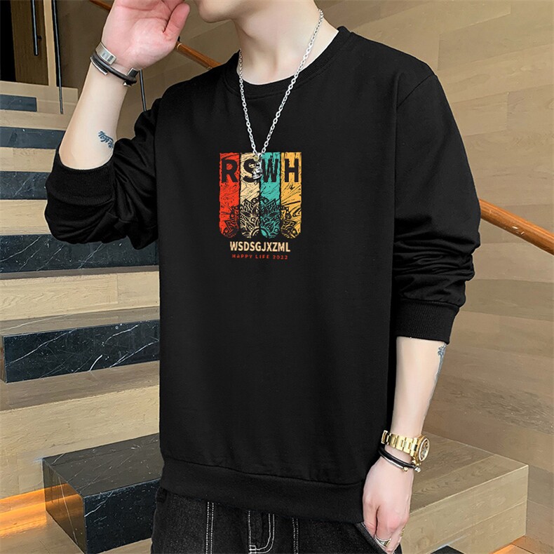 2026秋季新款潮流男士印花卫衣学生大码班服1210-2-F131-P16,男装卫衣,星座1816-2（原1210–2）