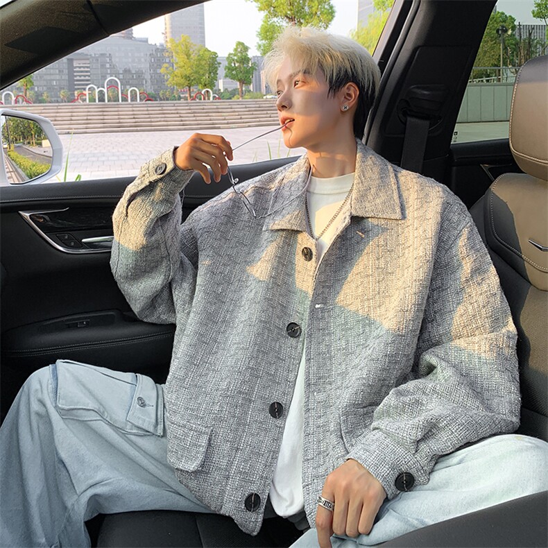 2025秋装新款夹克时尚休闲外套情侣棒球服夹克JK550-P75,男装夹克,电商A006