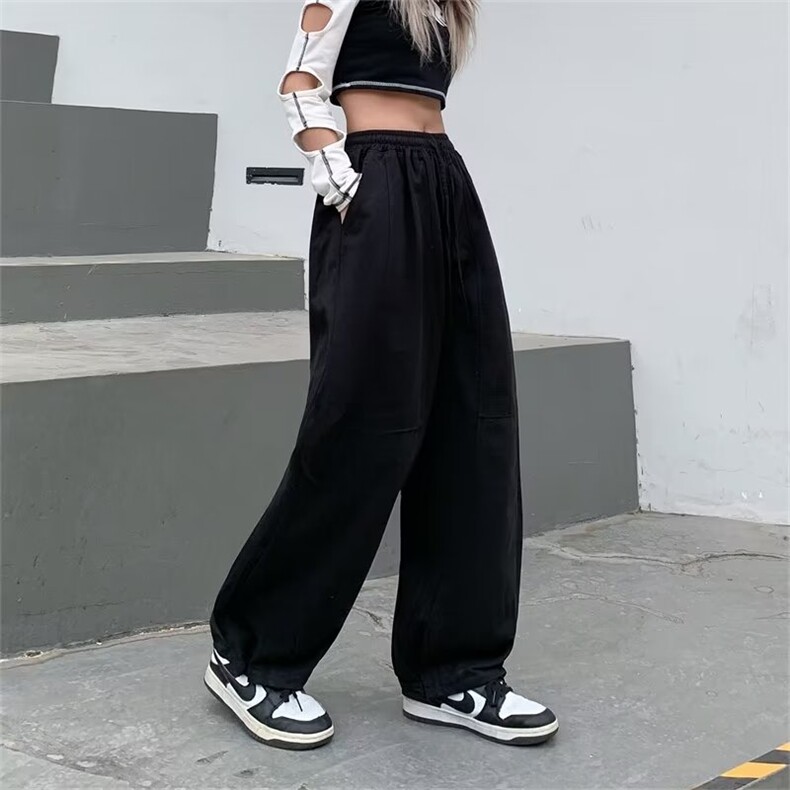 宽松阔腿工装裤女2026年新款高腰显瘦美式复古辣妹裤子CK10-P50,男装工装外套,星座1008-1