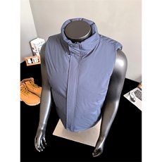 冬季加厚棉背心纯色立领棉马甲男士外套休闲上衣A266-MJ204-P30，男装背心/马甲，电商A266