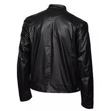 1506/QW6280/P54痞帅高Pu皮衣潮男复古风机车服皮夹克秋冬外套，男装夹克，星座1506
