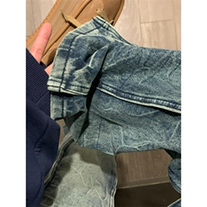 【有货】闪电纹拼接重磅牛仔裤设计感美式hiphop裤子A203LL-特P60，男装牛仔裤，星座1007（原301D）