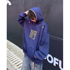 秋季新款外套男华棉复绒卫衣EG123P50，男装卫衣，星座1116-2