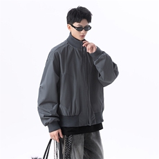 港风日系座山蟒夹克立领短款设计感外套XZ213-JK8000-P75控128，男装夹克，星座213