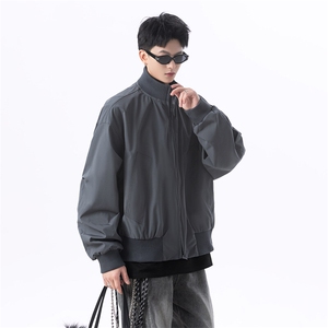 港风日系座山蟒夹克立领短款设计感外套 XZ213-JK8000-P75控128图片