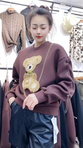 新款空气小熊卫衣,女装卫衣/绒衫,帝瀛 DY
