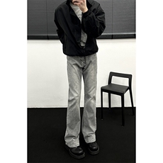 cleanfit弹力纯色修身直筒牛仔裤修身窄版直筒裤显瘦，男装牛仔裤，星座310A-4