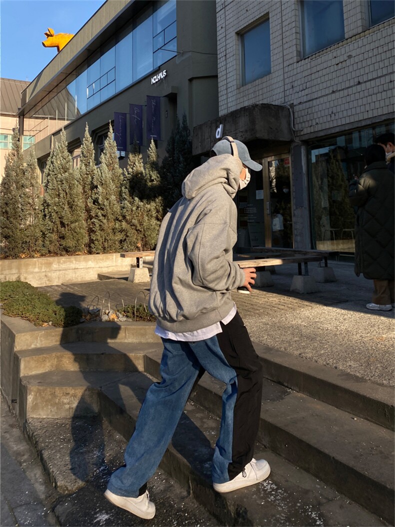 1005-1-FW011-P45控68秋季休闲韩系连帽卫衣,男装卫衣,星座1005-1