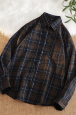抖音直播高品质长袖格子衬衫男现货58元DS-C323-1-CS1925-P38，男装衬衫，电商C323-1
