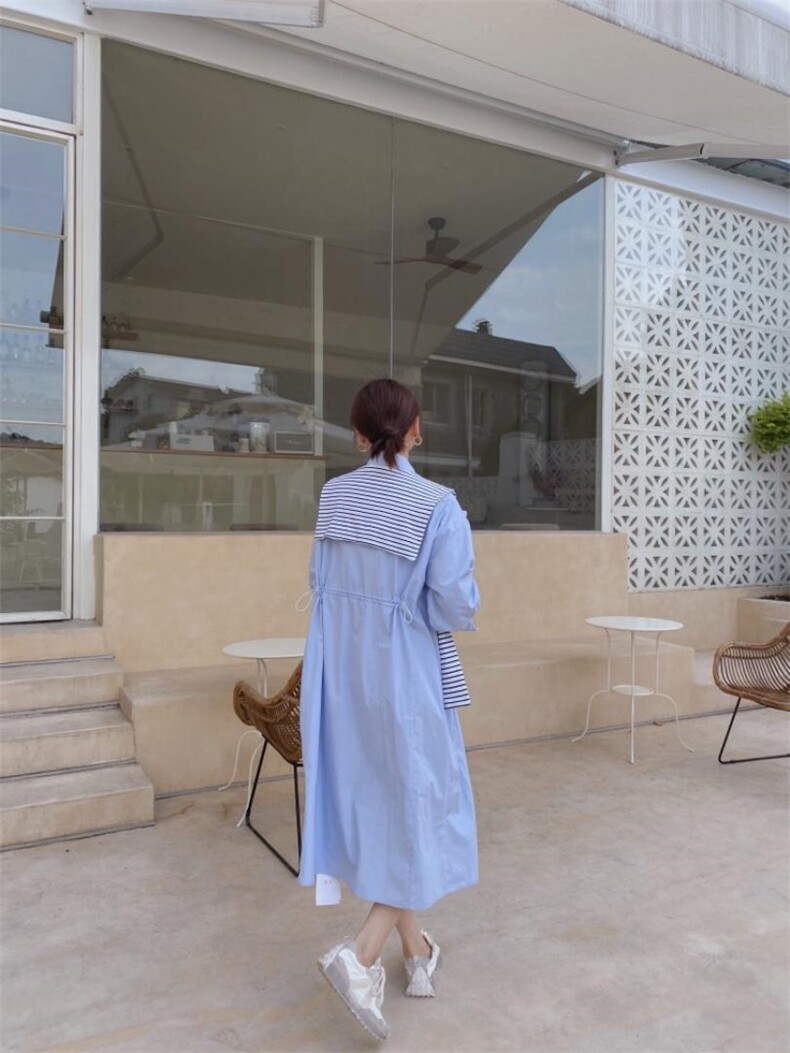 两件套衬衫裙，女装衬衫，驿谷