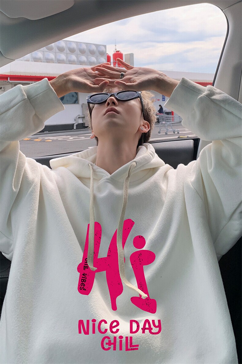 连帽卫衣男大码胖子帽衫大号运动服WY2418-P35,男装卫衣,电商A040
