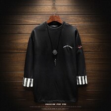 电商A003-W135-P30圆领卫衣长袖卫衣男英文字母春秋爱心挂拍，男装卫衣，电商A003