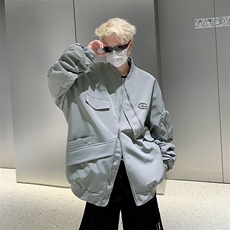 复古美式棒球服夹克外套JK07008-P60，男装夹克，星座308B-2