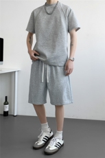 抖音夏季休闲短裤男五分裤子港风运动短裤宽松卫裤DK92-P25，男装牛仔裤，电商A099